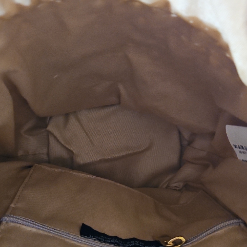 Caterina Bertini Straw-Like Mini Bucket Bag with Drawstring - Picture 5 of 8